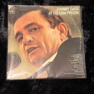 Johnny Cash At Folsom Prison Vintage Vinyl LP Columbia Records CS 9639